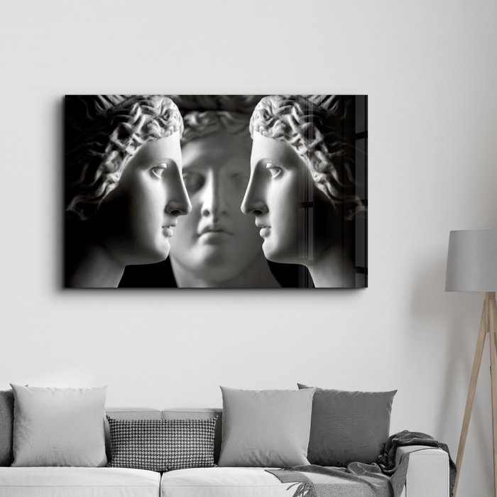 Wallity Pintura Decorativa de Vidrio Templado 70 x 110 cm